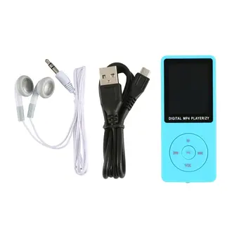 Portabile MP3/MP4 Pierderi de Sunet Music Player cu bluetooth FM Recorder suport pentru card de memorie 32G slim1.8inch atingeți tastele