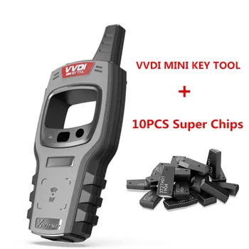 Xhorse VVDI Mini Instrument-Cheie Global Version Plus 10buc Super Chips-uri Cheie de Masina copiator Suport pentru iOS și Android