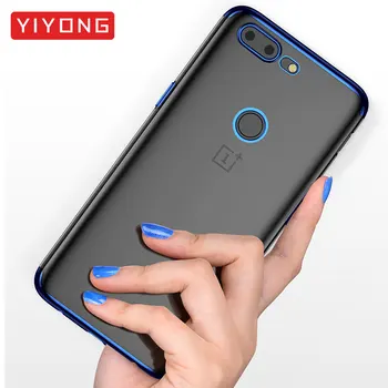 YIYONG Ultra-Slim OnePlus 6T 6 5T Caz TPU Moale Capacul Unu Plus 6T 6 5T Coque Silicon OnePlus 6 T 5 T Cazuri de Telefon OnePlus 6 6 6