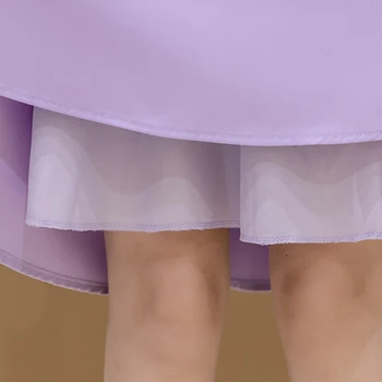 2021 Noi De Vara Harajuku Femei Fuste Scurte Casual Vrac Solid Midi Fusta A-Line Fata Fusta Talie Mare Kawaii Fusta Violet Mujer