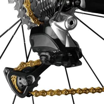 MTB lanț de bicicletă ghid,KMC bicicleta bmx lanț,curent 12,X12,X11,11V,X10,10V,X9 ,X8,lanț de viteză, accesorii pentru Biciclete，Super light
