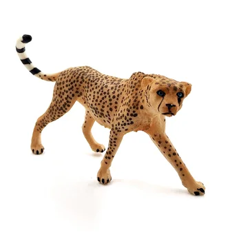 Simulare de Capră drăguț leopard Ghepard figura Model Animal oi Figurina decor acasă Meserii din Plastic, accesorii decor jucarii