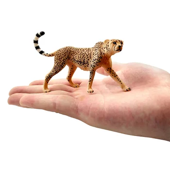 Simulare de Capră drăguț leopard Ghepard figura Model Animal oi Figurina decor acasă Meserii din Plastic, accesorii decor jucarii