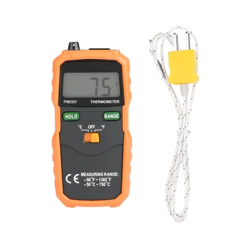 PM6501 K Tip LCD Digital Termometru Temperatura de Testare Instrument Electronic termometru Digital thermo metru