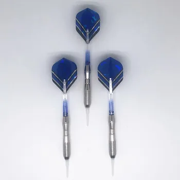 3 bucati / set de 18g dart electronic profesional de darts cu sageti nailon moale sfat interioară, darts joc competitiv