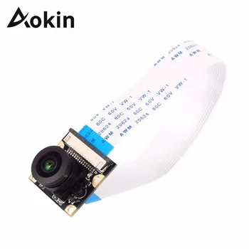 Aokin 1080p 720p pentru Raspberry Pi aparat de Fotografiat cu Unghi Larg Fisheye Viziune de Noapte Camera Video Compatibil cu Raspberry Pi 3 Model B Plus 3/2