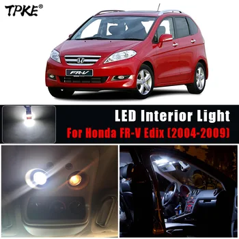 TPKE 11Pcs LED-uri de Interior Dome Hartă Lumina + inmatriculare Bec + Lampă de Parcare Pentru Honda FR-V Edix (2004-2009)