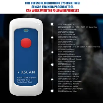 VXSCAN OEM pentru Senzor TPMS Instrument de Formare - Presiunea în Anvelope Programare Activare