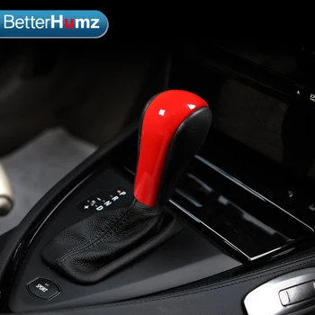 Accesorii auto Interior ABS Schimbătorului de Viteze Automată Autocolant Decor Capac Pentru BMW E90 E92 E93 E60 E61 Vechiul seria 3 seria 5, X3 X5 Z4