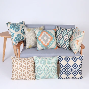 Geometrice față de pernă decorative, perne scaun almofadas para canapea pernă acoperă cojines pernă perne decor acasă