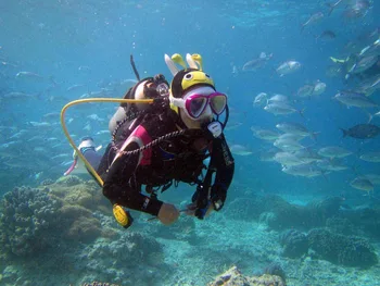 Protecție solară anti-uv 4mm submersibile capac desene animate personalitate submersibile snorkeling peruci Desene animate scufundări capac scufundări pălărie, costum de scufundări