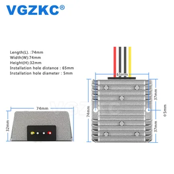12V la 36V 5A DC power boost converter 12V la 36V auto 180W putere booster VGZKC