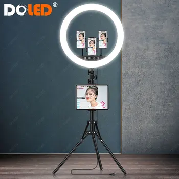 Mare Fotografice Inel de Lumină 18 inch Ringlight cu Stand pentru Studio Foto Iluminat YouTube Live Stream TikTok Video Selfie