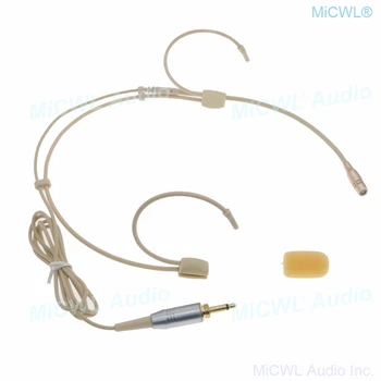 Cel mai bun HSP6 Cardioid Microfon de Cască pentru Sennheiser Shure MiPro AKG Audio-Technica Microfoane Wireless Sistem MiCWL CM90F