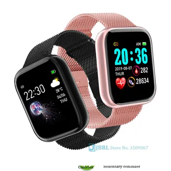 Noua Piata Smartwatch Femei Bărbați Ceas Inteligent Complet Tactil Bluetooth Ceas Inteligent Tracker de Fitness Pentru Android IOS Sport-Ceas Inteligent