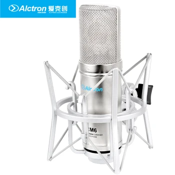 Alctron CM6MKII Profesionale Microfon Condensator de Studio de Înregistrare cu Shock Mount si pop-filtru