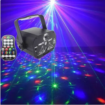60 de Modele Disco RGB LED Lumina Disco Stroboscop Laser Lampa de Proiecție Iluminat Scena Show Pentru Petrecere Acasă KTV DJ Dans de Anul Nou