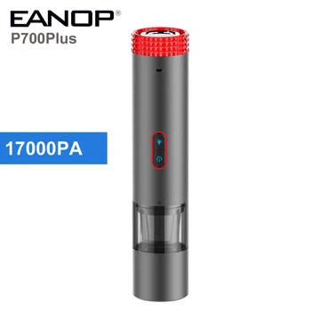 EANOP P700plus Auto Portabil Aspirator Wireless USB Reîncărcabilă Aspirator de Praf pentru a Elimina Mașina Acasă, Covor, Canapea animale de Companie 17000 Pa