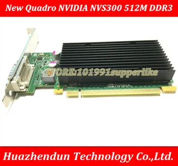 DEBROGLIE 1BUC Brand Nou Plin înălțime Quadro NVIDIA NVS300 512M DDR3 PCIE Grafica placa Video cu Cablu DMS59