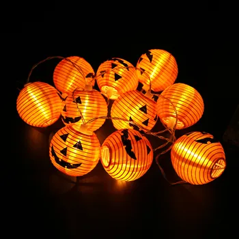 OurWarm Lumini de Halloween Dovleac LED Lumini Șir de Halloween Lumini în aer liber pentru Grădină Terasă Părți Decor de Halloween