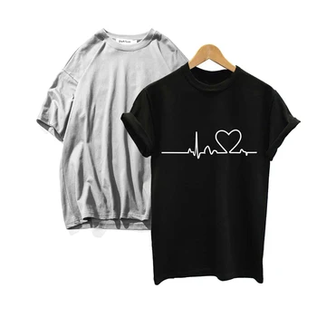 Moda de vara Tricou Femei Litera T-shirt de Imprimare Amuzant Tee Shirt Pentru Femeie haina de Sus Maneca Scurta