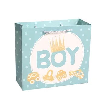2020 Nou Băiat/Fată Ziua de nastere Decoratiuni Petrecere Copii pungi cadou hârtie de ambalare 10buc pungi pentru cadou de afaceri de ambalare pungă gros