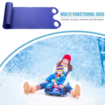 Copii De Zăpadă De Zăpadă Sanie Schi Covor De Siguranță Covor Zburător Iarna Zapada Pliabil Portabil Snowboard Flexibil Roll-Up Zăpadă, Sănii