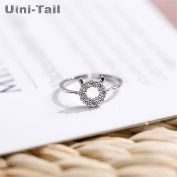 Uini-Coada hot nou argint 925 mic diavol micro-incrustate ring coreea moda drăguț dinamic bijuterii de înaltă calitate