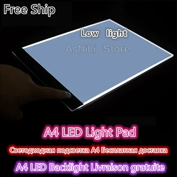 A4 CONDUS tableta grafica scris de pictură lumină cutie de urmărire bord copia planșa de desen digitale lichtbak voor de diamant pictura