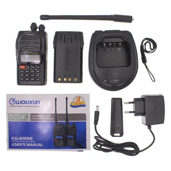 Wouxun impermeabil KG-699E 66-88MHZ de Mare putere, Portabile Două fel de radio Mini walkie talkie cu display LCD