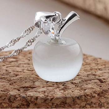 Vanzare en-gros de Moda noua bijoux brand de bijuterii pentru Femei Realizate manual opal Femei lanț Apple colier pandantiv cadou