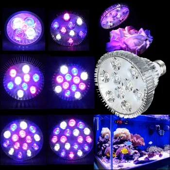 LED-uri Cresc Light 15/27/36/45/54W UV Led-uri IR Creștere Lampa E27 Acvariu Recif de Corali, Plante Vegs Creștere Lampa Led PAR38 PAR30