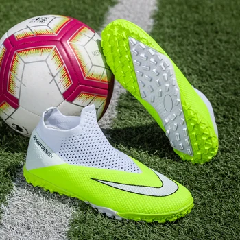Fierbinte de Vânzare de Fotbal de Interior Mens Pantofi de Mari Dimensiuni Gazon(TF) Oameni de Fotbal Șosete Cizme Respirabil Copii Fotbal Cizme Brand de Pantofi de Fotbal