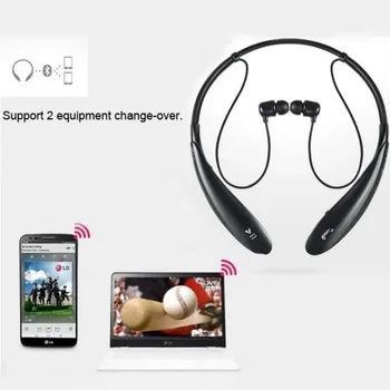 HBS-800 Nou Wireless Stereo setul cu Cască Bluetooth Muzica Căști Sport Cască Bluetooth Handsfree In Ureche Căști MP3 mass-Media Joaca