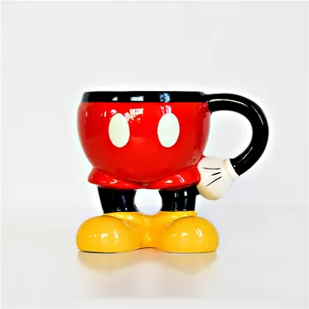 350ml 3D Disney Mickey Minnie Desene animate Ceramice Cana de Apa Biroul de Acasă de Colectare Cana de Dragoste Festivalul Femei Fată Băiat Cadouri