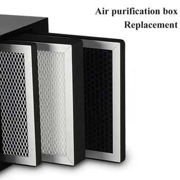 Înlocuire filtru pentru purificarea Aerului cutie cu carbon activ,metal purificator de aer ,de inalta eficienta hepa filtru pentru a elimina PM2.5