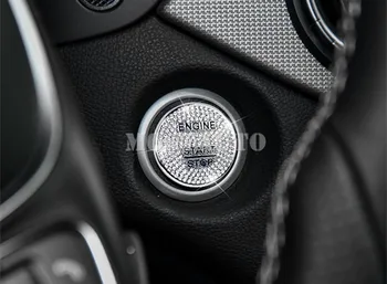 Pentru Benz C Class W205 S205 Stras Stil Pornire Motor Buton de Oprire a Acoperi perioada-2018 1buc Accesorii Auto Interioare Auto Decor