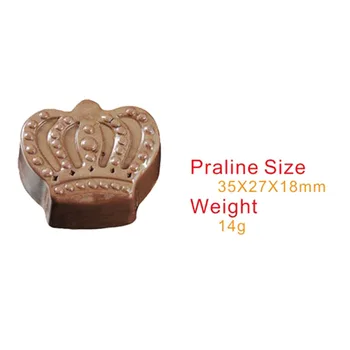 3D forma Coroanei policarbonat ciocolata mucegai ,bucatarie ieftine bakeware de copt, bomboane de ciocolată matrite din plastic produse de patiserie de Copt instrument