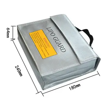 Portabil Baterie de Litiu de Paza Sac Ignifug Explozie-dovada Sac RC Acumulator Lipo de Siguranță Sac de Paza Taxa Protejarea Sac RC Piese