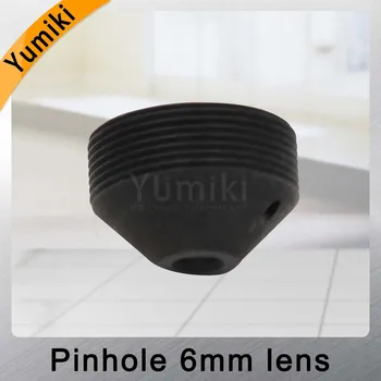 Yumiki infraroșu viziune de noapte camera 1.3 MP lentilă pinhole 6mm F2.0 M12 filet CCTV obiectiv pentru camera de supraveghere