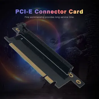 PCI-E Card de Extensie de 90 de Grade Unghi Drept Înainte și înapoi Riser Card de Extensie Adaptor Caz de Calculator Conector Card de Stoc