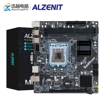 ALZENIT G41I-D3 Placa de baza G41 ICH7 LGA 771 775 DDR3 de 8 gb SATA2.0 USB2.0 Mini-DTX 100M Server Placa de baza