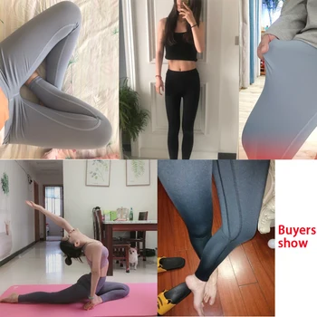 Atletic Femei Yoga Pantaloni Sport Cu Talie Înaltă Calitate Moale De Fitness Rulează Prada De Sex Feminin De Formare Colanti Mujer Fără Sudură Antrenament Purta
