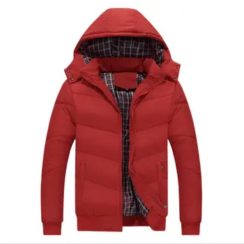 Geaca de iarna barbati cu gluga Nou 2020 Moda casual pentru bărbați haina de brand om haine casacos masculino Gros haina de iarna, Marimea M-5XL