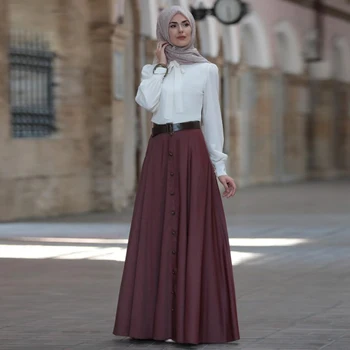 2020 Noua Moda pentru Femei Musulmane Abaya Rochie Ramadan Eid Abaya turc Arab Hijab Dubai Caftan Marocan Rochie Lunga Musulman Halat