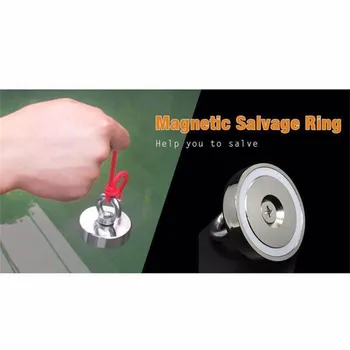 Magnetic Cârlige Puternic Rotund Magnet Neodim Cârlig de Salvare Magnet Echipamente de Pescuit Ține dzq90309