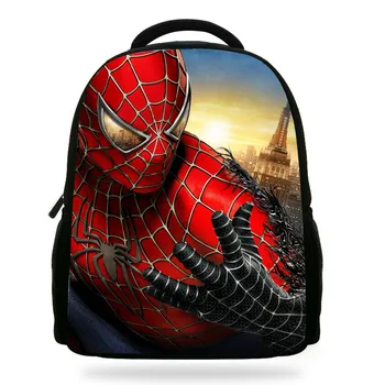 Marvel 14inch Rece Spiderman Geanta Copii Sac de Școală Pentru Adolescenți Copii Desene animate Rucsac Spiderman de Imprimare Pentru Fete Ghiozdanul