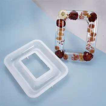 Rășini Epoxidice Cristal Cadru Mucegai Decor de Turnare Mucegai Silicon Meserii DIY Bijuterii Instrumente