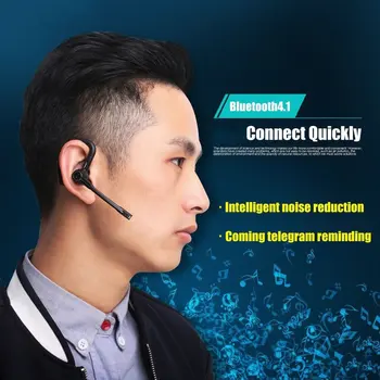 V8-urile de Afaceri Bluetooth Căști fără Fir, Căști Auto Hands-free Bluetooth Microfon CSR-8615 Chips-uri de Muzica Stereo Cască Fierbinte