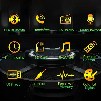 Bluetooth Autoradio MP3 Player Auto Stereo Radio FM Aux de Intrare Receptor SD USB 1 din Masina MP3 Player Multimedia cu Control de la Distanță